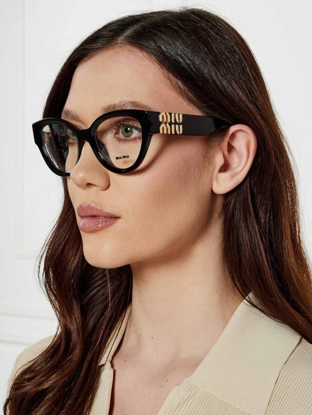 NEW MIU MIU WOEMN EYEGLASSES, NAVY BLUE WOMEN EYEWEAR MIU MIU MU01VV 08Q1O1